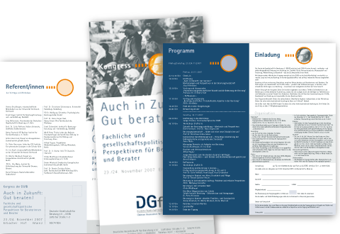 Faltblatt Dt. Gesellschaft für Beratung