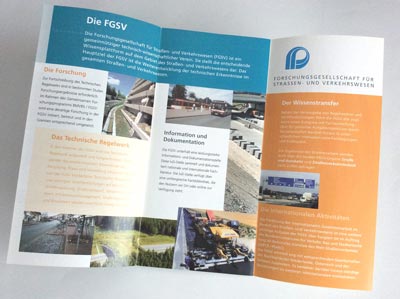 Faltblätter und Flyer